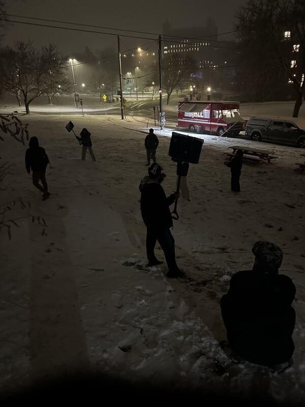 pre yogaball post studying snowball fight
